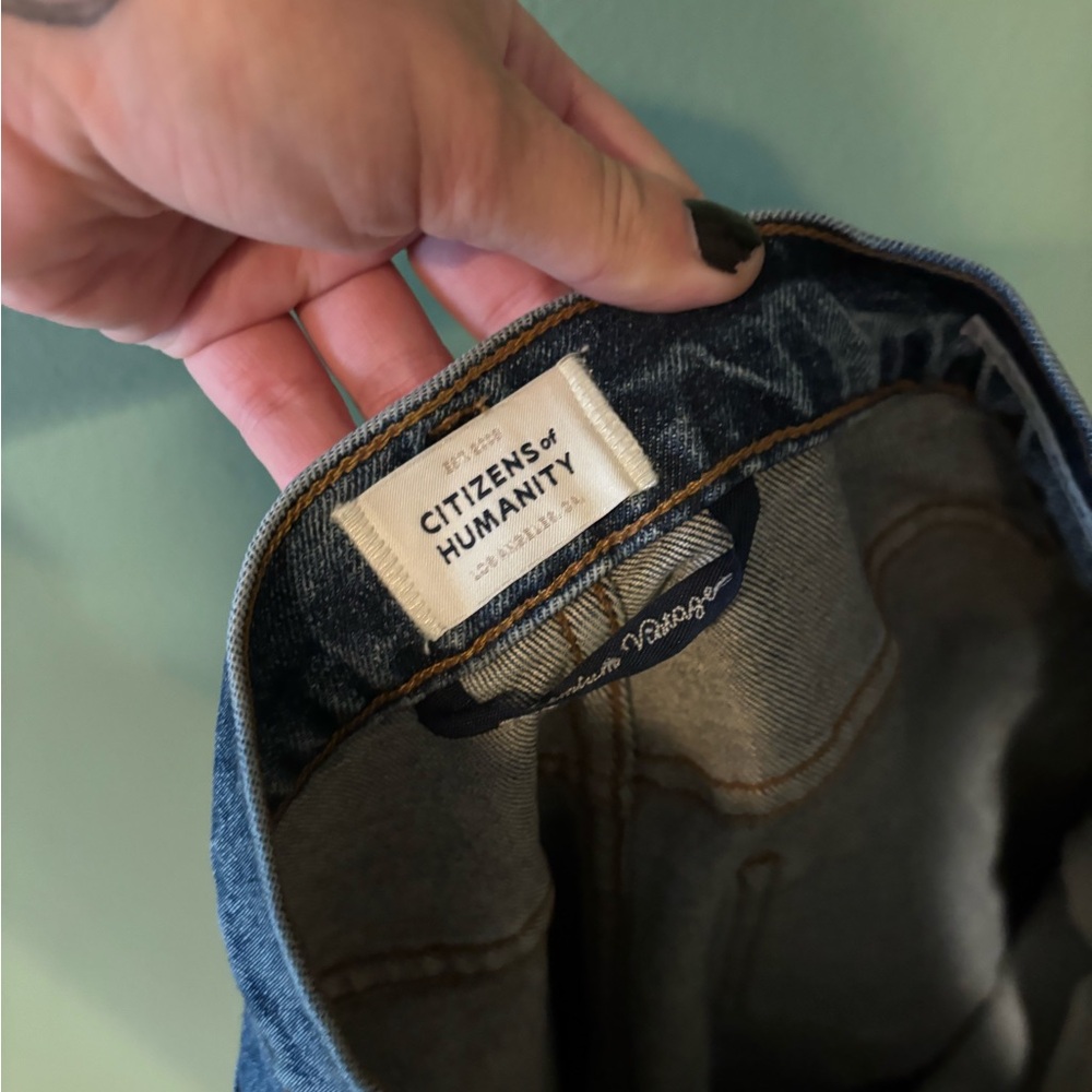 Citizens of Humanity Dylan High-Rise Relaxed Straight-Leg Jeans - Size 29 - Picture 9 of 12